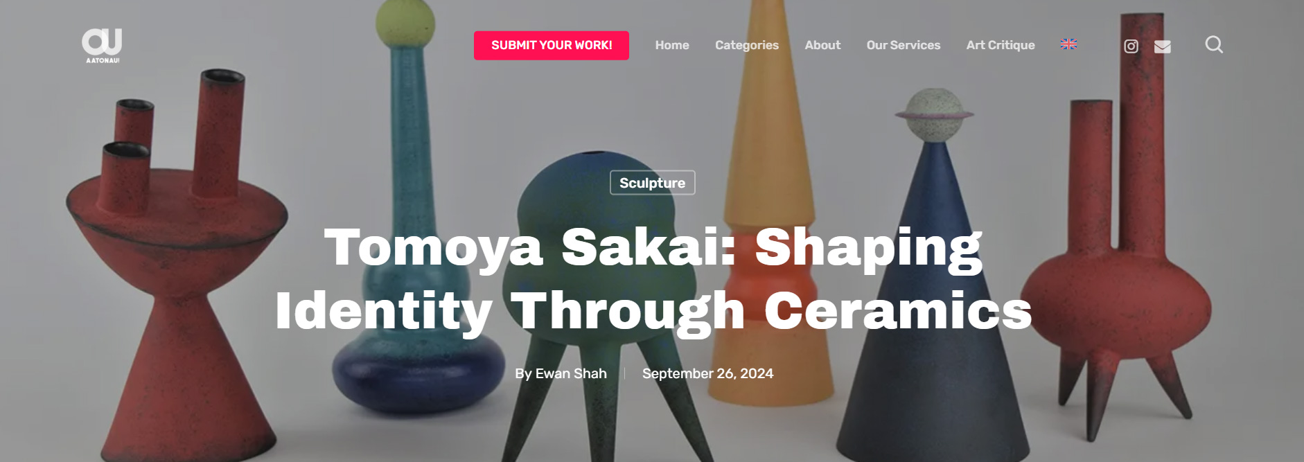 Tomoya Sakai: Shaping Identity Through Ceramics